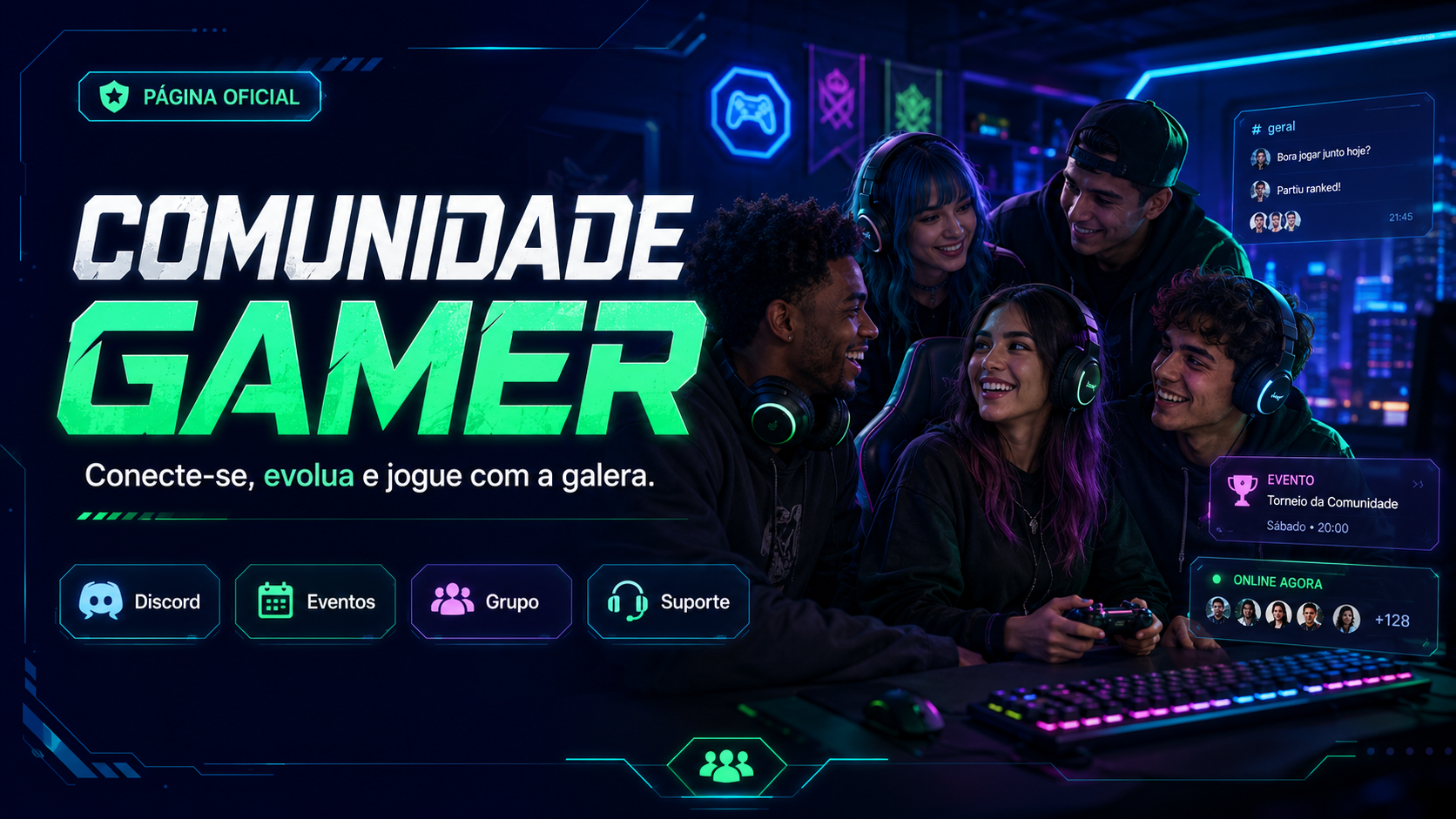 Comunidade gamer